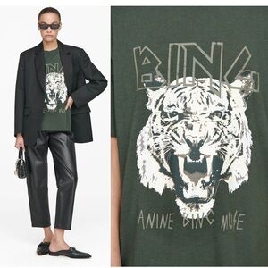 Anine Bing tiger tee Forrest
